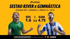 Sestao River - Gimnástica Torrelavega: horario, dónde ver, pronósticos y estadísticas